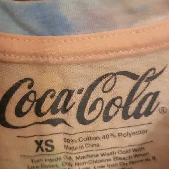 Coca-Cola junior size xs tee - Picture 2 of 3